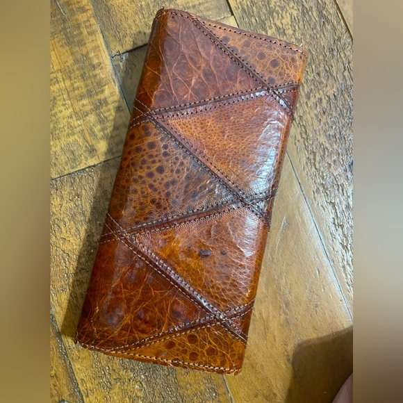 Vintage Genuine Alligator Leather Wallet GORGEOUS or best offer - Picture 2 of 10